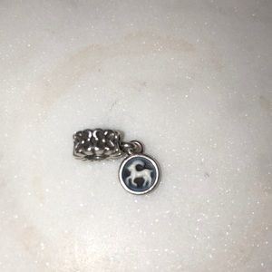 Pandora Jewelry - Pandora Blue Agate Capricorn Dangle Charm Pandora Jewelry - Pandora Blue Agate Capricorn Dangle Charm